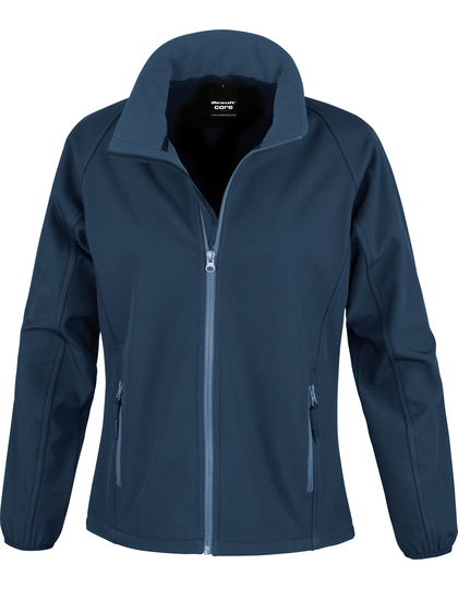RT231F Softshell-Fleece-Jacket_Women_Navy_Front | fil - magic Stickerei Berther