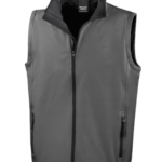 RT232_Softshell Bodywarmer_Men_Charcoal_Front | fil - magic Stickerei Berther