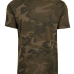 Camo Round Neck Tee - Men