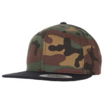 Classic Snapback 2-Tone Camo Cap