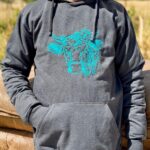 Unisex Hoodie – Grösse XL | Premium Kuh-Stick