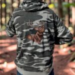 Herren Sweatjacke – Grösse M | Hirsch Edition (Camou)