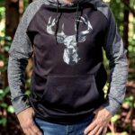 Herren Hoodie | Hirsch Edition (Grey / Black)
