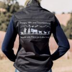 Damen Softshell Weste – Grösse M | Alpaufzug Edition