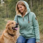 DOGGER Winter Hoodie Damen - Blue Lagoon