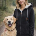 DOGGER Winter Hoodie Damen - Black